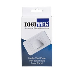 Digitek Brush Plate with Detachable Front Panel - 05DWPMD