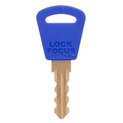 LOCK FOCUS BARREL EXCH 18 BLU RX ASSY KEY K/PLZA/18/--/BLU
