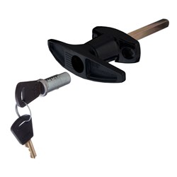 LOCK FOCUS T HANDLE FRONT FIX A/HG-F/01/6S/E BLK