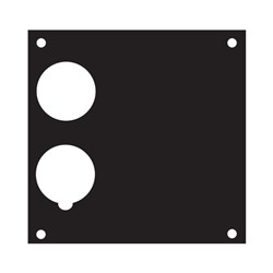 BDS Packer to suit Lockwood 200 Series Artifact Furniture 6mm Black Acrylic - 09351233