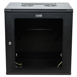 Datatek 12RU 450mm Deep Wall Mount Data Cabinet 600Wx450Dx635Hmm - 24B12RW64