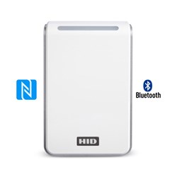 HID Signo 40 Series Reader White Standard Profile with Pigtail Connection - 40NWS-00-000000