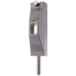 ADI 5004 Lockable Bolt in Satin Chrome, Less Cylinder - 5004SCLC