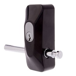 ADI 444 Single Blocklok, Rear Fixing in Florentine Bronze, Keyed to Differ - 444FB