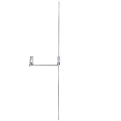 Briton Panic Exit Device Vertical Rod Type Exit Only for Doors 1300x2500mm Silver - B376E/SE