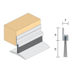 Raven DIY RP2A 920mm Brush Strip 19mm Brush CA Display Pack - R2AC
