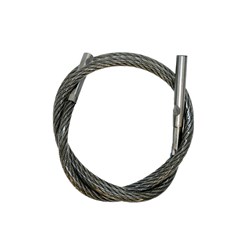 ABUS 83/45 Cable Flexible Shackle 120cm Overall Poly Bag