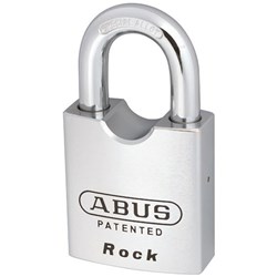 ABUS Rock Series Premium High Security Rekeyable Padlock with 55mm Hardened Steel Body and 38mm Hardened Steel Shackle KA 4304 - 8355NKA4