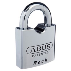ABUS Rock Series Premium High Security Rekeyable Padlock with 80mm Hardened Steel Body and 40mm Hardened Steel Shackle KD - 8380NKD