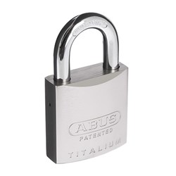 ABUS 83AL Series Premium Rekeyable Padlock with 50mm Silver Aluminium Body and 25mm Hardened Steel Shackle KA 4302 - 83AL50NNATKA2