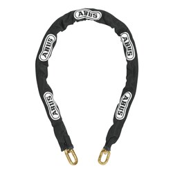 ABUS Chain Square 8mm x 140cm with Black Sleeve - 8KS140BLK