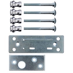 ADI Spare Accessory Kit to suit 5004 Series Lockable Bolt, includes Mount Plate - 5004ACCKIT