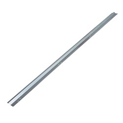 ADI Extra Length Blocker Plate with No Furniture Cut Out, 2200mm Long, 316 Grade Stainless Steel - A8922200NCSS316