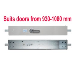 ADI 2 Point Locking Bar LB702-1/175 RH with Internal Lever and External Lever, Key Locking and Indicator for Doors 930-1080mm  - ADILB7021175RH