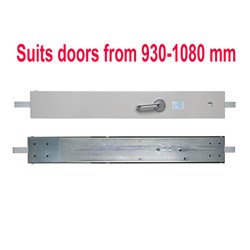 ADI 2 Point Locking Bar LB802-1/175 LH with Internal Lever and External Key Locking and Indicator for Doors 930-1080mm - ADILB8021175LH
