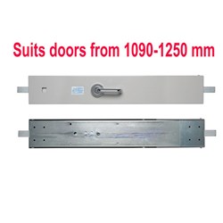 ADI 2 Point Locking Bar LB802-1/335 RH with Internal Lever and External Key Locking and Indicator for Doors 1080-1250mm  - ADILB8021335RH