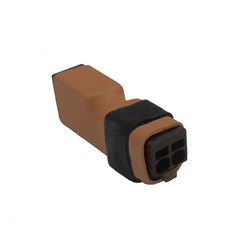 Jack Fuse Quick Connect EOL Resistor Module, Brown/Black 3K3 - ATMOD33S-48