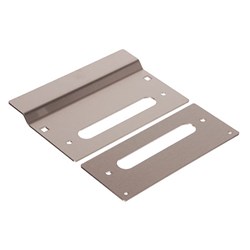 BDS Blocker Plate Set for Plate Furniture and 60mm Backset Mortice Lock 179x120+75mm SS - BPCL3570