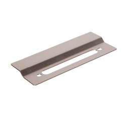 BDS Blocker Plate Plate Furniture and 23mm Backset Mortice Lock without Exposed Fixings 245x90x2m SS - CL3580M