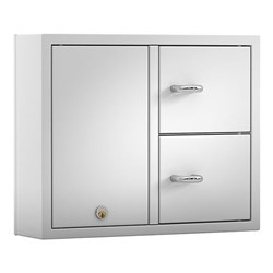 Creone KeyBox 9002E Expansion Cabinet With 16 Key Hook Capacity, 2 Door Unit  - 141312