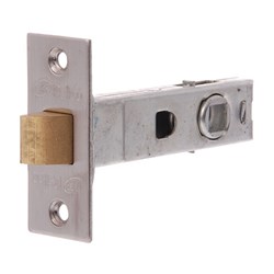 Legge Tube Latch 60mm Backset with 7.6mm Spindles and T Strike SSS - L12002SSS-01