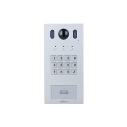 Dahua 2-Wire IP Silver Residential Intercom Door Station with 2MP Camera, IP65 and IK08 - DHI-VTO3222E-P
