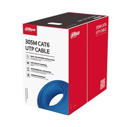 Dahua Cat6 Blue Cable in 305m Box - DH-PFM920I-6UN-C-BL
