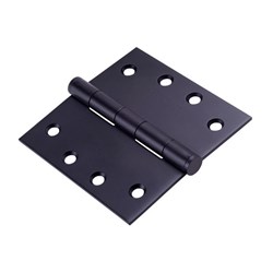 dormakaba Butt Hinge Fixed Pin 100x100x2.5mm Black - DKH100100FPBLK 9401900100106