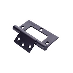 dormakaba Fast Fix Hinge for Aluminium Door 100x70x2.5mm Black - DKH10070FF-AFBLK 9401900200106