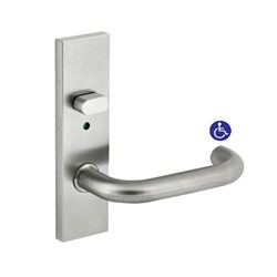 dormakaba Furniture Square End Plate Concealed Fix with Indicating Turnsnib & 70 Lever SSS - 6642/70SSS 9400000016609