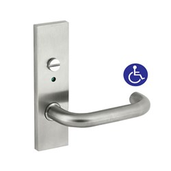 dormakaba Furniture Square End Plate Concealed Fix with Privacy Indicator Emergency Turn & 70 Lever SSS - 6649/70SSS 9400000016612