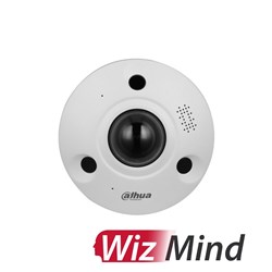 Dahua WizMind Series 12MP 360-Degree Fisheye Network Camera with 1.85mm Fixed Lens, IP67 and IK10 - DH-IPC-EBW81242P-AS-S2