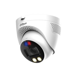 Dahua Active Deterrence Series 5MP TiOC Eyeball HDCVI Camera with 2.8mm Fixed Lens, Full-Colour Technology, IP67 - DH-HAC-ME1509TQP-PV