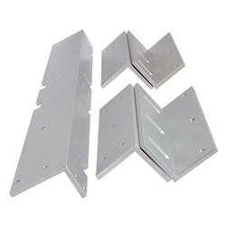 LOX L&Z Bracket for Double Electro Magnetic Lock EM5700D - AMZB1D-LP
