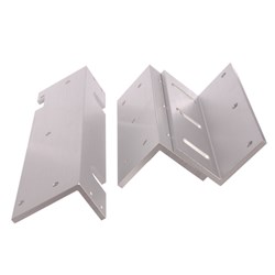 LOX L&Z Bracket for SingIe Electro Magnetic Lock EM5700/EM5000 - AMZB1-LP