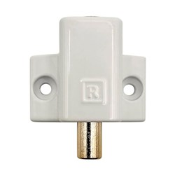 Remsafe Window Restrictor Mini Push Lock White - LCMPLWHT