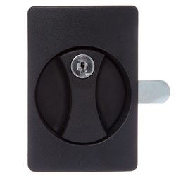 Lock Focus Plastic Pan Flush Handle with KA CL 003 (LW3 Profile) Barrel, Left Hand with F1 Cam - A/HF1A/CL/6L/-F1 003
