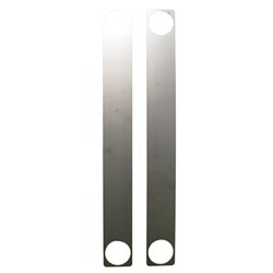McGrath Locks Scar Plate to suit Grange, 556x 64x 2mm SS304, Packet of 2