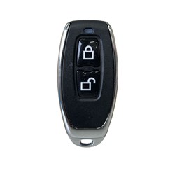 McGrath Locks Remote, Black with Silver Trim,  1 x CR2032 3v Battery Included