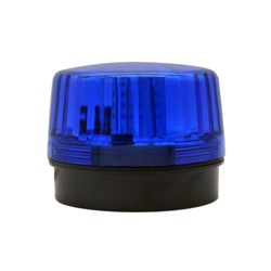 Neptune Large Warning Strobe with built in Siren, Blue - ML100BL