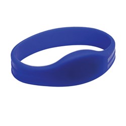 Neptune Silicone Wristband, HID 125kHz T5577 Dark Blue Medium