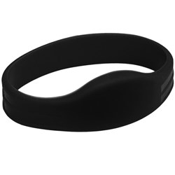 Neptune Silicone Wristband Mifare Classic 1K S50 Black Extra Large