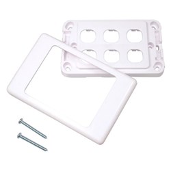 Neptune 6 Gang Wall Plate suit Clipsal Mech