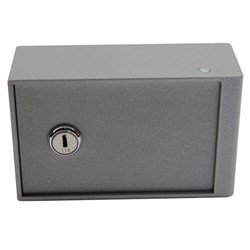 ADI Security Key Box with Hinged Door to suit 22mm Camlock, Supplied With Camlock, Keyed to Differ - NMB1112CAM