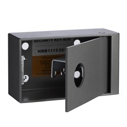 ADI Security Key Box with Hinged Door to suit Lockwood MT5 Cylinder, Supplied Less Cylinder - NMB1112MT5LC