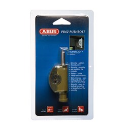 ABUS PUSH BOLT PB42 LW4 DP with SS BOLT & REKEYABLE PB