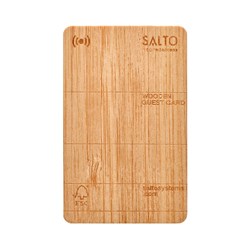 SALTO Bamboo Proximity card, Mifare Ultralight C technology