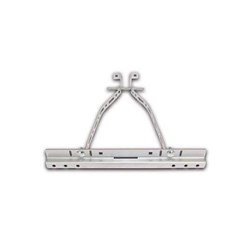 Redback Pole Clamp Galvinised/Zinc suit RBMSB303020, RBMSB403020/25, Pole Diameter 100 - 300mm, 150kgs