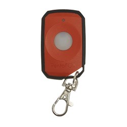 Elsema PentaFOB Garage Door Remote with 1 Button in Red/orange -      PFOB1 FOB43301
