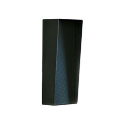 RIK Bollards Single Black Rainhood Housing - RIKBOX-BLACK